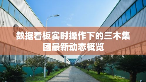 数据看板实时操作下的三木集团最新动态概览